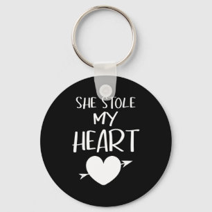 Llavero Ella Me Robó El Corazón Día De San Valentín Pareja