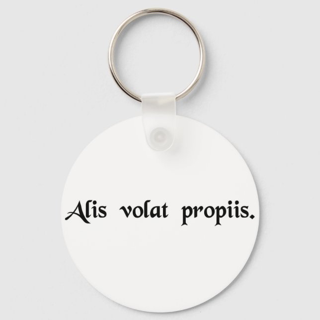 Llavero Ella vuela con sus propias alas (Anverso)