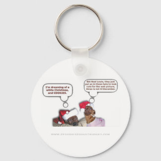 Llavero Ella y Louie discuten sobre la vida - Keychain