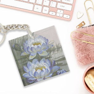 Llavero Ellis Rowan Blue Cloud Water Lily Vintage Flowers