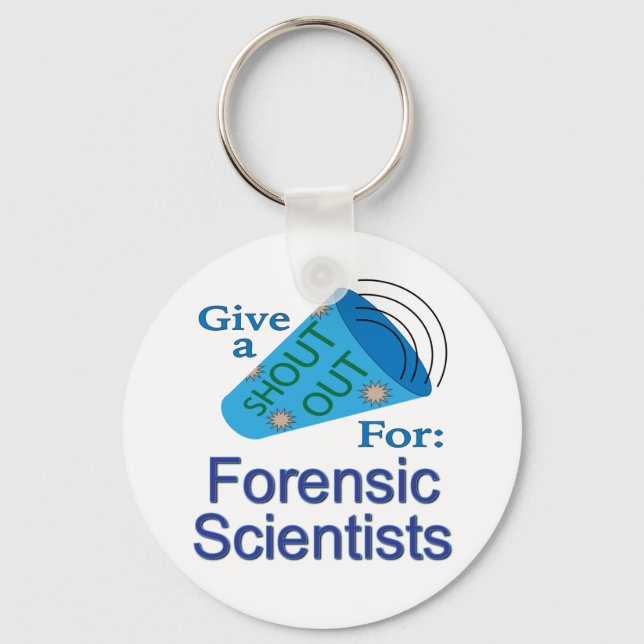 Llavero Elogio a los científicos forenses (Anverso)