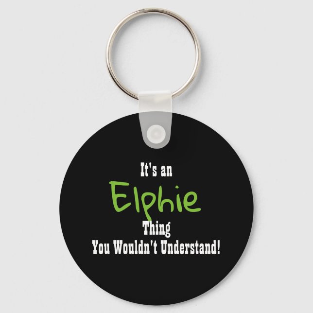 Llavero Elphie Keychain (Anverso)