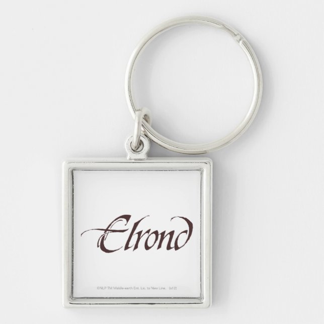 Llavero ELROND™ Name Solid (Frente)