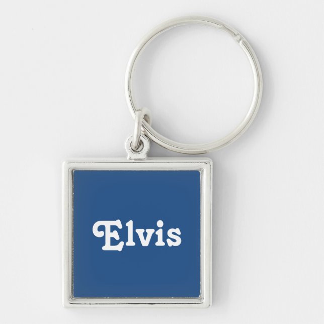 Llavero Elvis de cadena de clave (Frente)