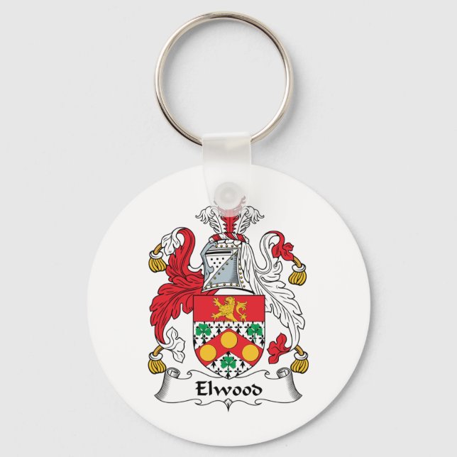 Llavero Elwood Family Crest (Anverso)