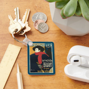 Llavero Embajadores, Artistide Bruant por Toulouse Lautrec