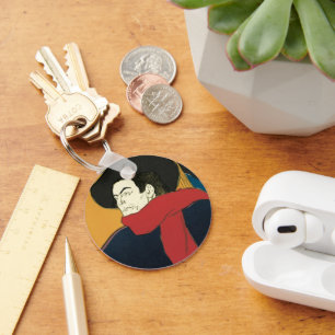 Llavero Embajadores, Artistide Bruant por Toulouse Lautrec