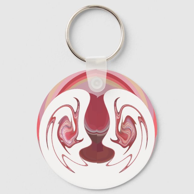 Llavero Embers de la Tierra: Tapiz texturizado de África (Anverso)