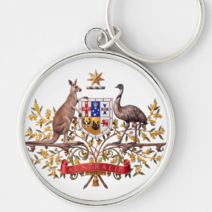 Llavero emblema bandera símbolo escudo de armas país Austr