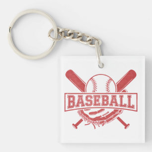 Llavero Emblema clásico de béisbol