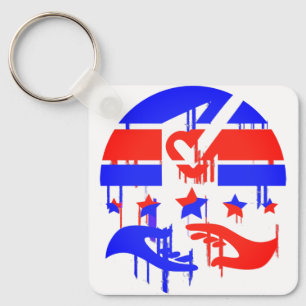 Llavero Emblema creativo de empoderamiento y representació