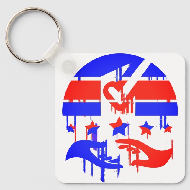 Llavero Emblema creativo de empoderamiento y representació (Anverso)