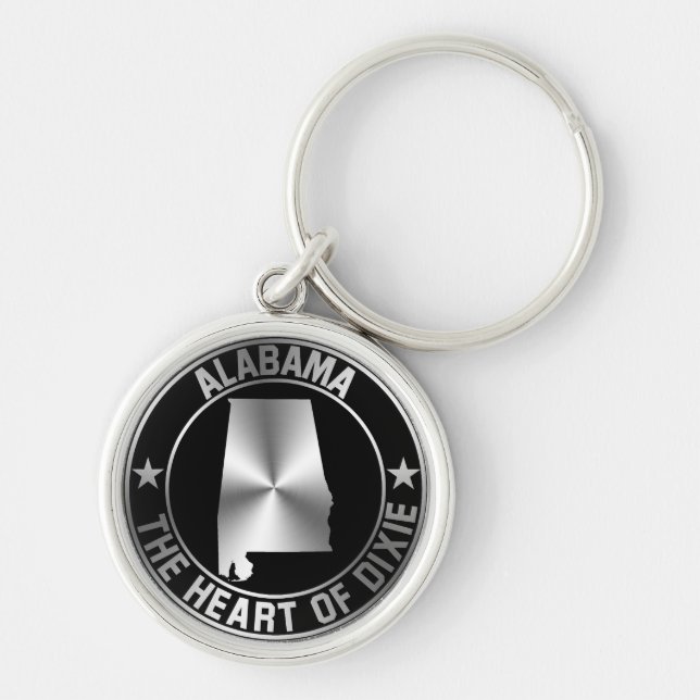 Llavero Emblema de Alabama (Frente)