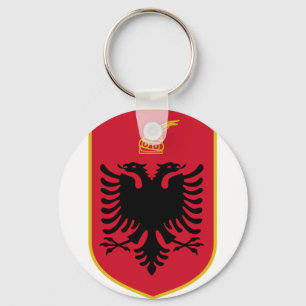 Llavero emblema de albania