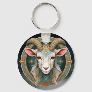 Llavero Emblema de Cabra Fantasía RPG Grimmloch