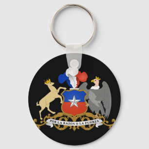 Llavero emblema de chile