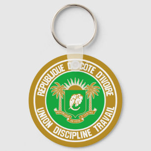 Llavero Emblema de Costa de Marfil
