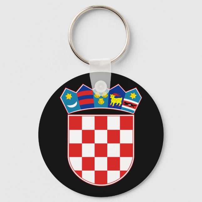 Llavero emblema de croacia (Anverso)