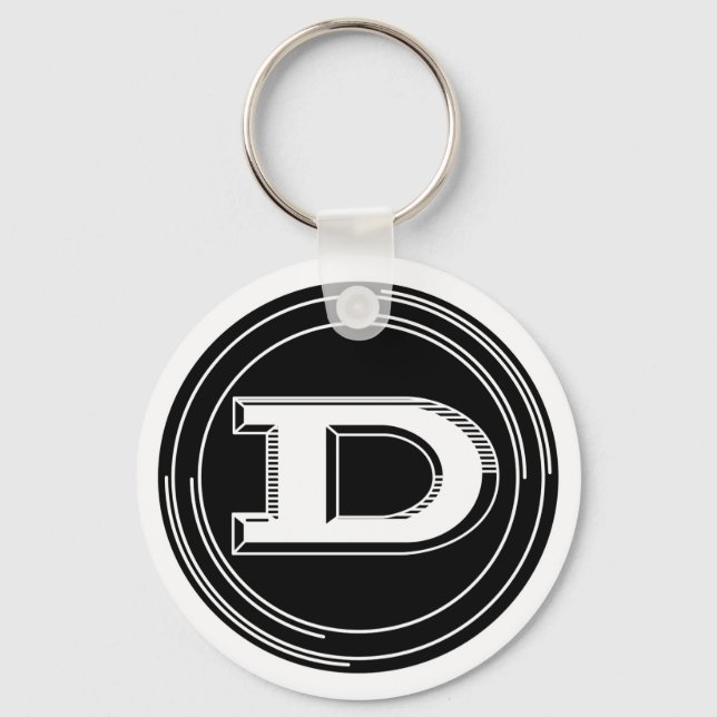 Llavero emblema de Datsun clásico (Anverso)
