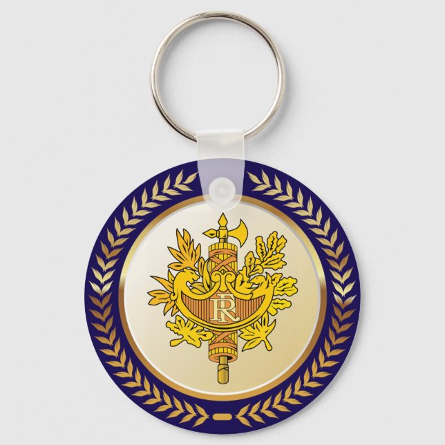 Llavero Emblema De Francia (Anverso)