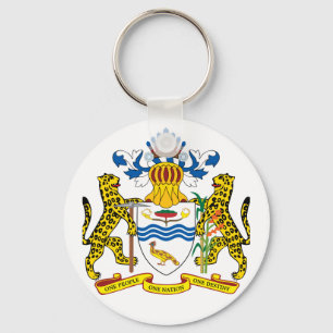 Llavero emblema de Guyana