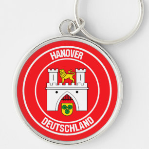Llavero Emblema de Hanover Round