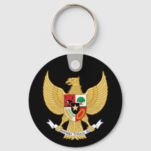 Llavero emblema de Indonesia