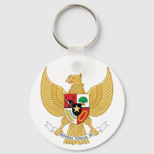 Llavero emblema de indonesia