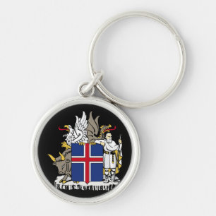Llavero emblema de islandia
