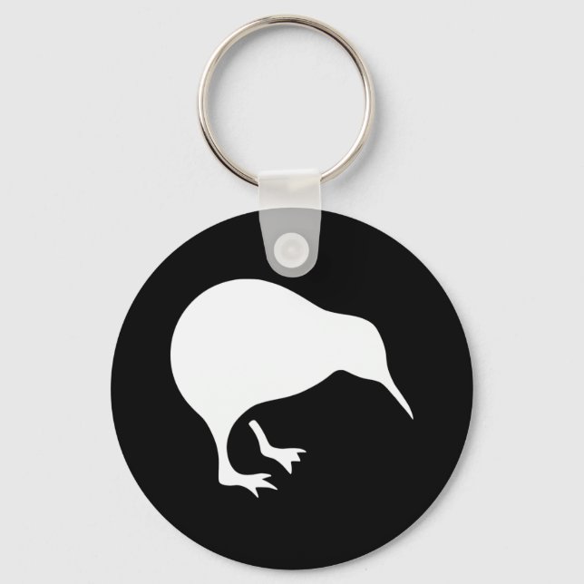 Llavero Emblema de Kiwi Nueva Zelanda (Anverso)