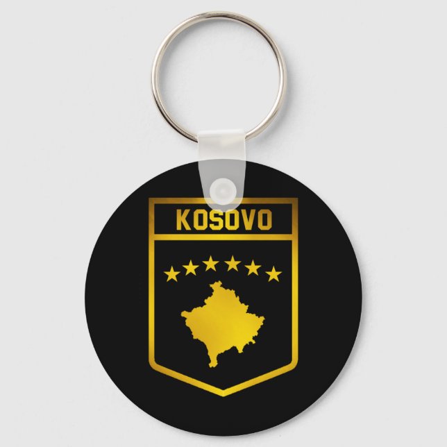 Llavero Emblema de Kosovo (Anverso)