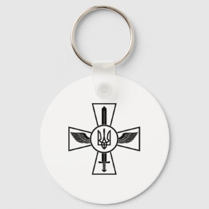 Llavero Emblema de la Fuerza Aérea Ucraniana Fuerzas Armad
