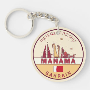 Llavero Emblema de la línea aérea de Manama Bahréin