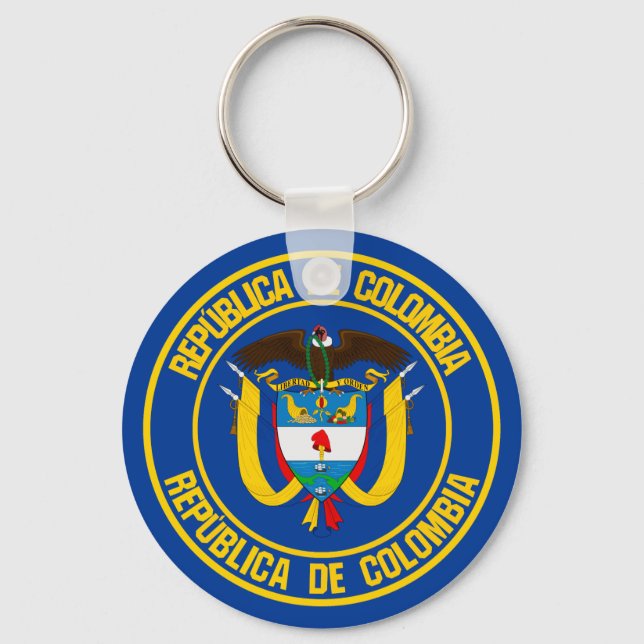 Llavero Emblema de la Ronda Colombia (Anverso)