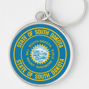 Llavero Emblema de la Ronda Dakota del Sur
