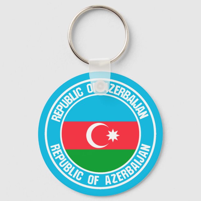 Llavero Emblema de la Ronda de Azerbaiyán (Anverso)
