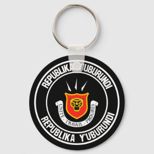 Llavero Emblema de la ronda de Burundi