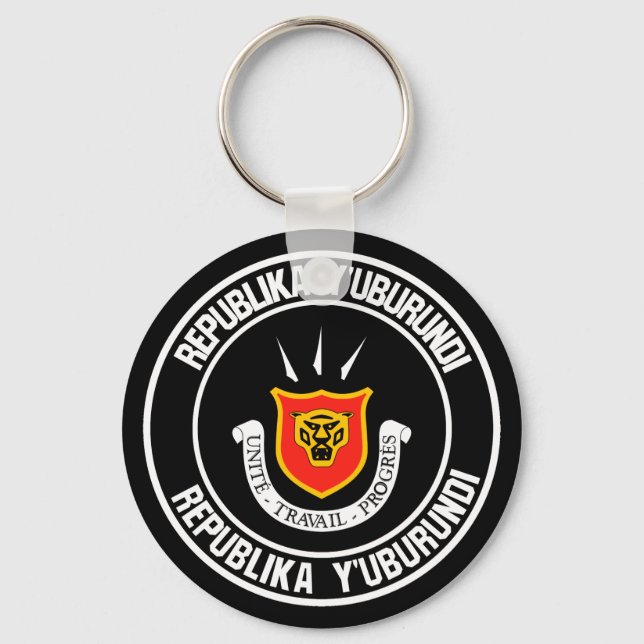 Llavero Emblema de la ronda de Burundi (Anverso)