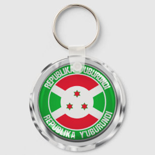 Llavero Emblema de la ronda de Burundi