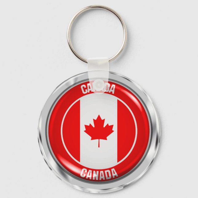 Llavero Emblema de la Ronda de Canadá (Anverso)
