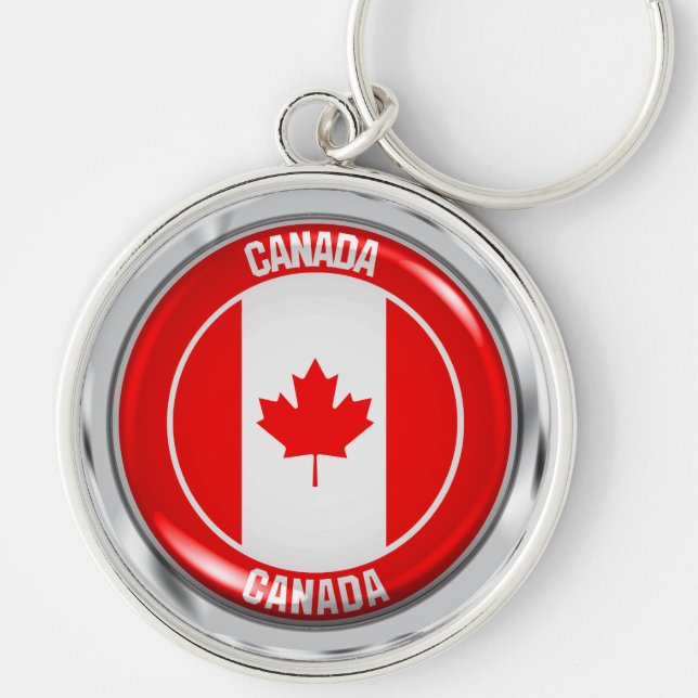 Llavero Emblema de la Ronda de Canadá (Frente)