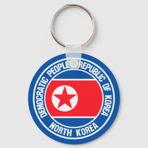 Llavero Emblema de la Ronda de Corea del Norte
