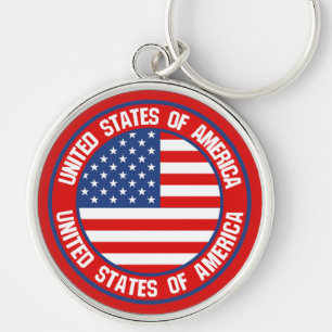 Llavero Emblema de la Ronda de Estados Unidos