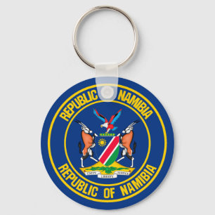 Llavero Emblema de la Ronda de Namibia