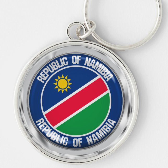Llavero Emblema de la Ronda de Namibia (Frente)