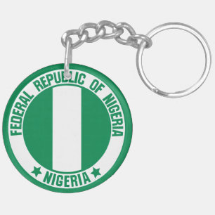 Llavero Emblema de la Ronda de Nigeria