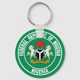 Llavero Emblema de la Ronda de Nigeria