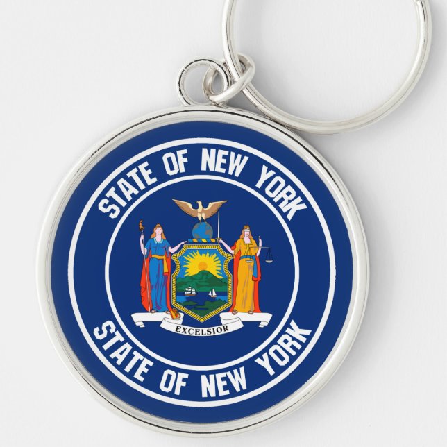 Llavero Emblema de la Ronda de Nueva York (Frente)