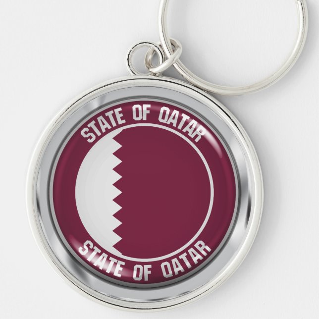 Llavero Emblema de la Ronda de Qatar (Frente)