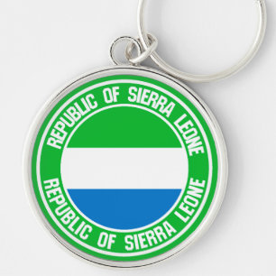 Llavero Emblema de la Ronda de Sierra Leona